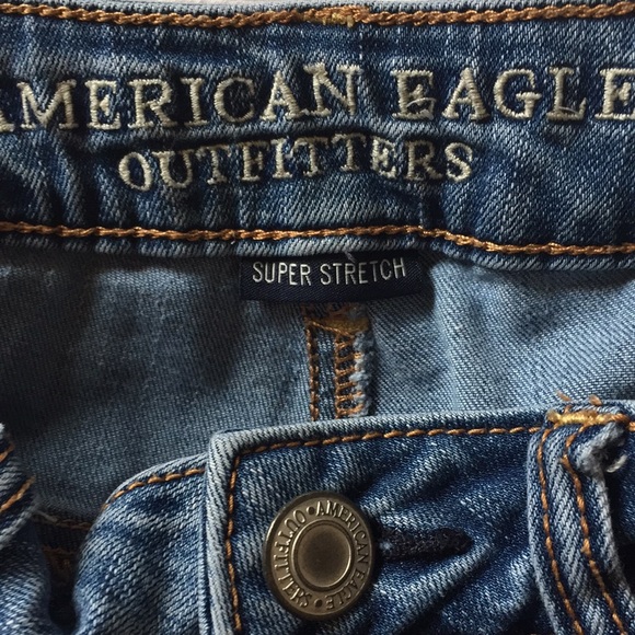 American Eagle light wash high rise jeggings - Picture 5 of 7